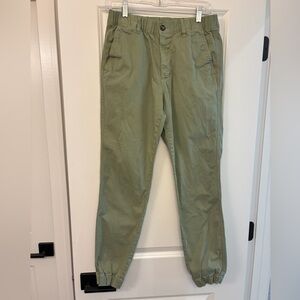 BEARBOTTOM Stretch Joggers Sage Green Men’s Size Medium
